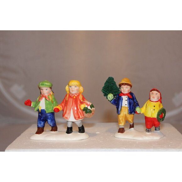 Dept 56 Snow Village - Through the Woods - Picture 1 of 4